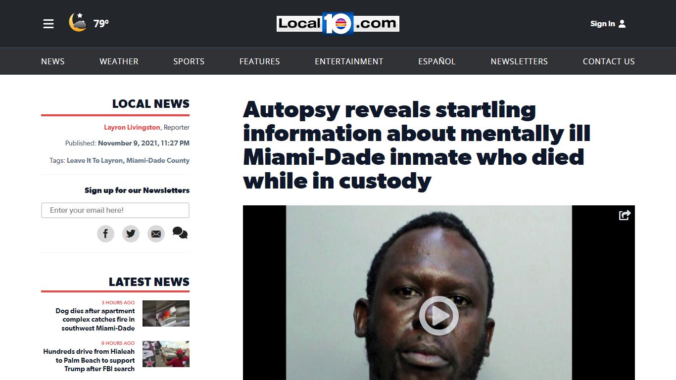 Autopsy reveals startling information about mentally ill ...